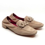 Olivier Strelli mocassin beige suède 24S01-03